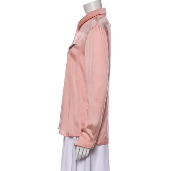 Reformation Parry Top with Hummingbird Embroidery - Picture 8 of 10